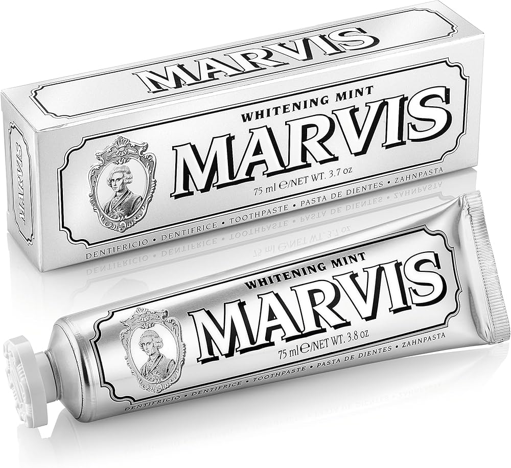 Whitening Mint Toothpaste — Marvis | معجون أسنان مبيض بنكهة النعناع