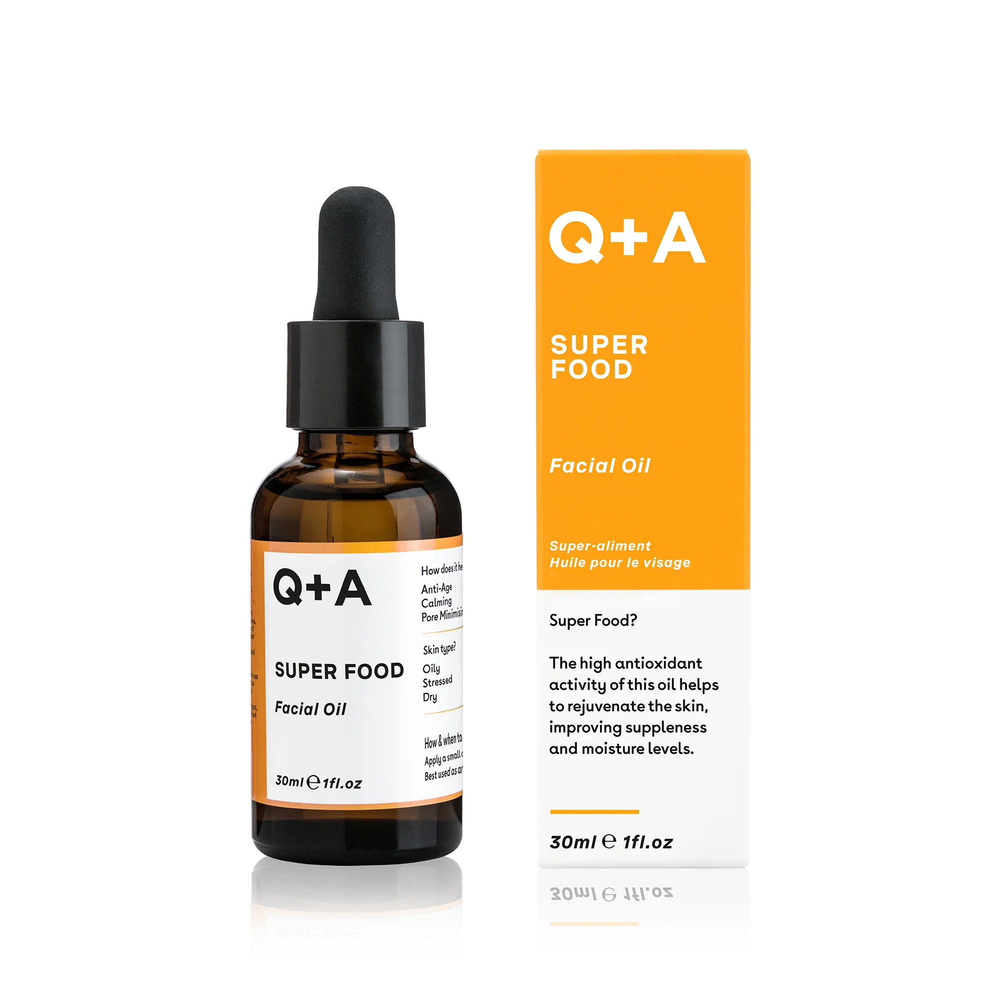 Super Food Facial Oil — Q+A | زيت السوبر فود المغذي للوجه لترميم حاجز البشرة، تغذية الخلايا وإعادة الإشراق