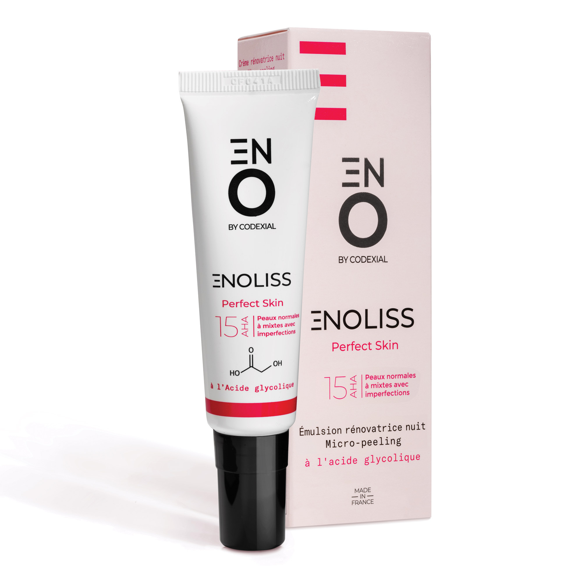 Enoliss Perfect Skin 15 AHA — Eno | كريم "ميكرو بيلينج" ليلي لعلاج عيوب البشرة وتجديدها