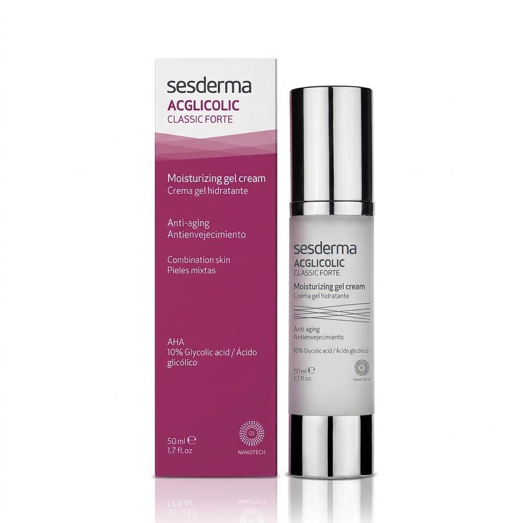 Acglicolic Classic Forte Gel Cream — Sesderma |جل كريم أكجليكوليك كلاسيك فورتي بحمض الجليكوليك للتقشير، تجديد الخلايا ومكافحة التجاعيد