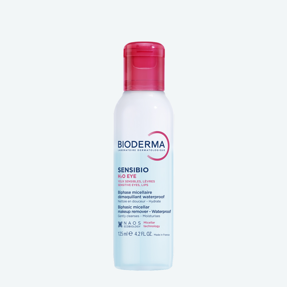 Bioderma Sensibio H2O Eye — Bioderma | مزيل مكياج العين والشفاه المقاوم للماء (ثنائي الطور)