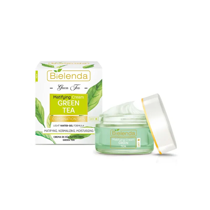 Bielenda Green Tea Mattifying Day Cream — Bielenda | كريم نهاري مطفأ للمعة بالشاي الأخضر
