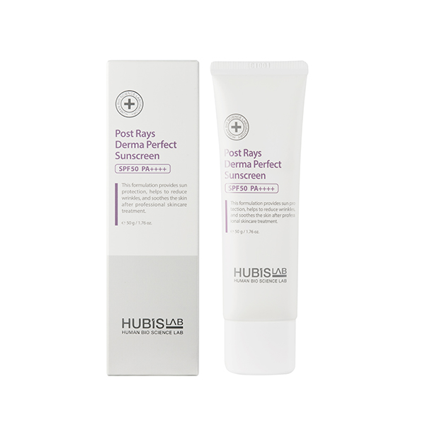 Post Rays Derma Perfect Sunscreen — HubisLab | واقي شمس مخصص للاستخدام بعد علاجات الليزر والتقشير