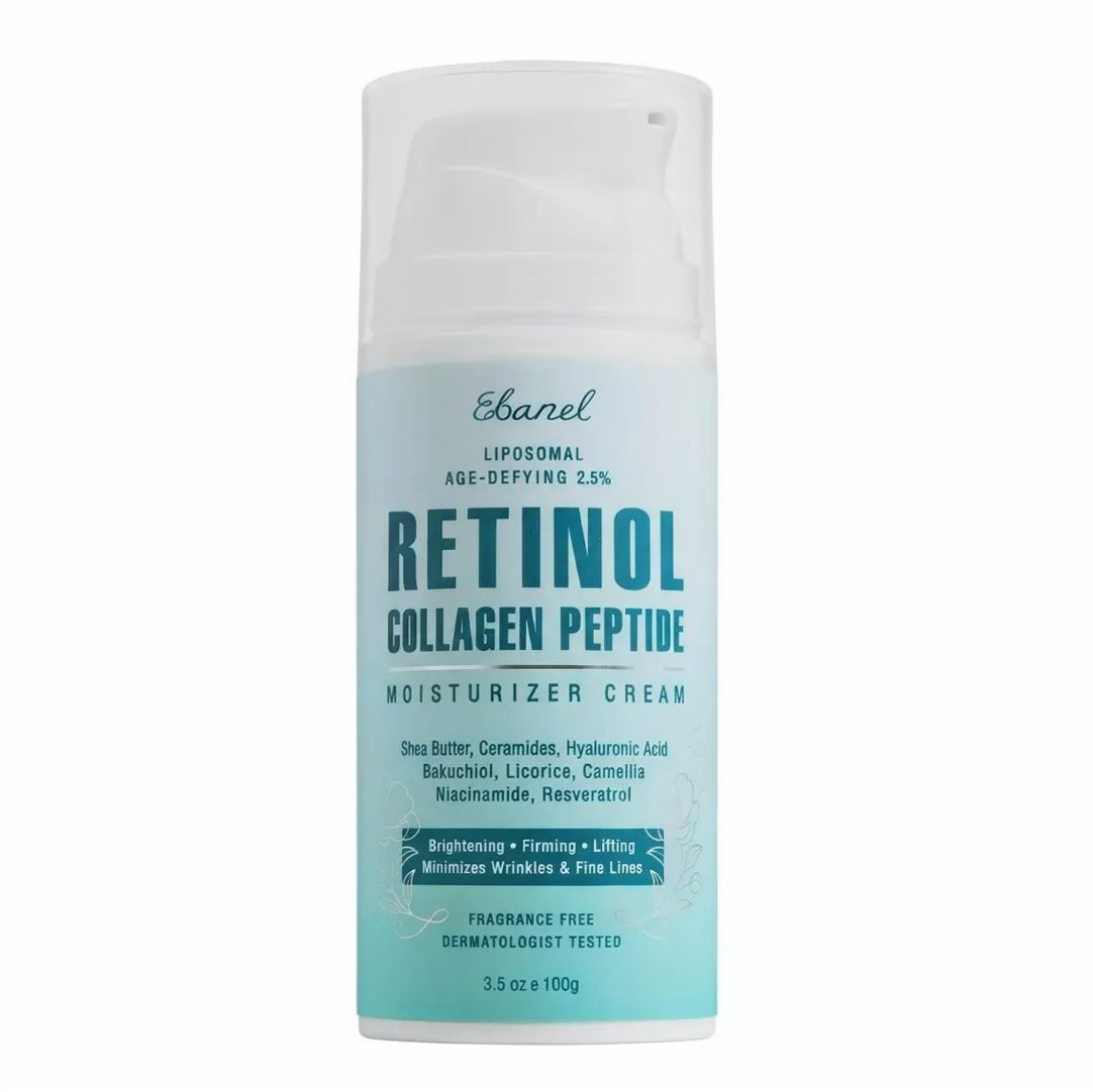 Liposomal Retinol Collagen Peptide Moisturizer Cream — Ebanel | كريم مرطب بالريتينول الليبوزومي