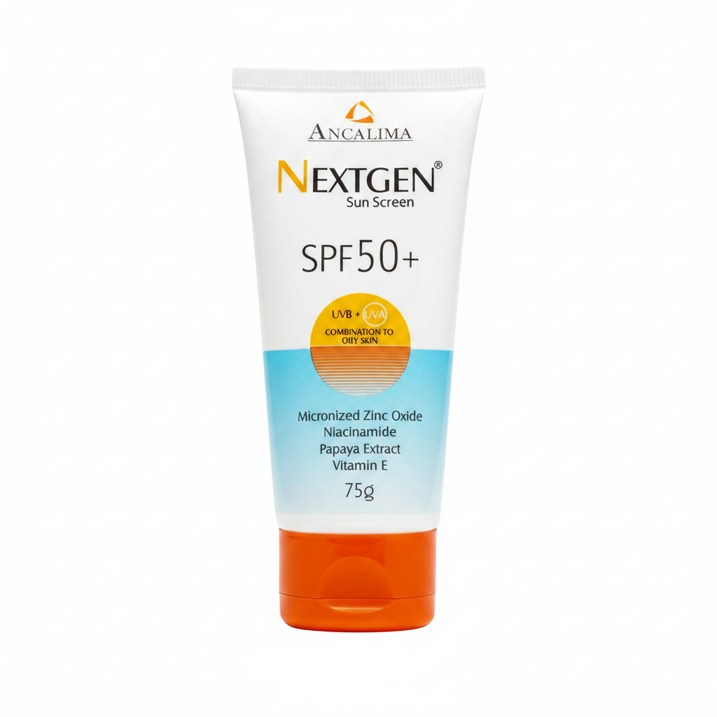 Nextgen SPF 50+ — ANCALIMA | واقي شمس عالي الحماية