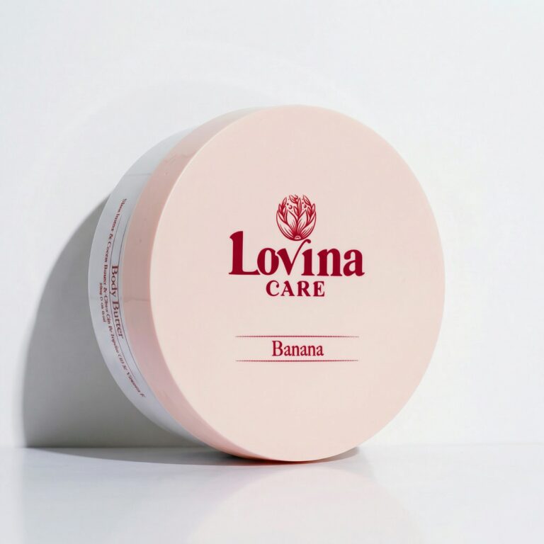 Body Butter - Banana — Lovina | زبدة للجسم برائحة الموز لترطيب وتنعيم الجلد
