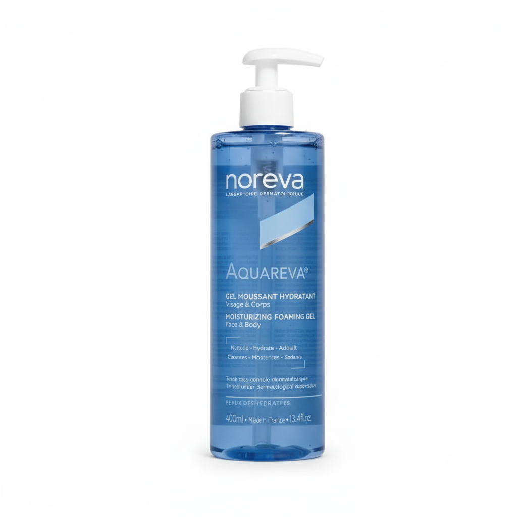 Aquareva Moisturizing Foamin Gel — Noreva | غسول للوجه والجسم للترطيب