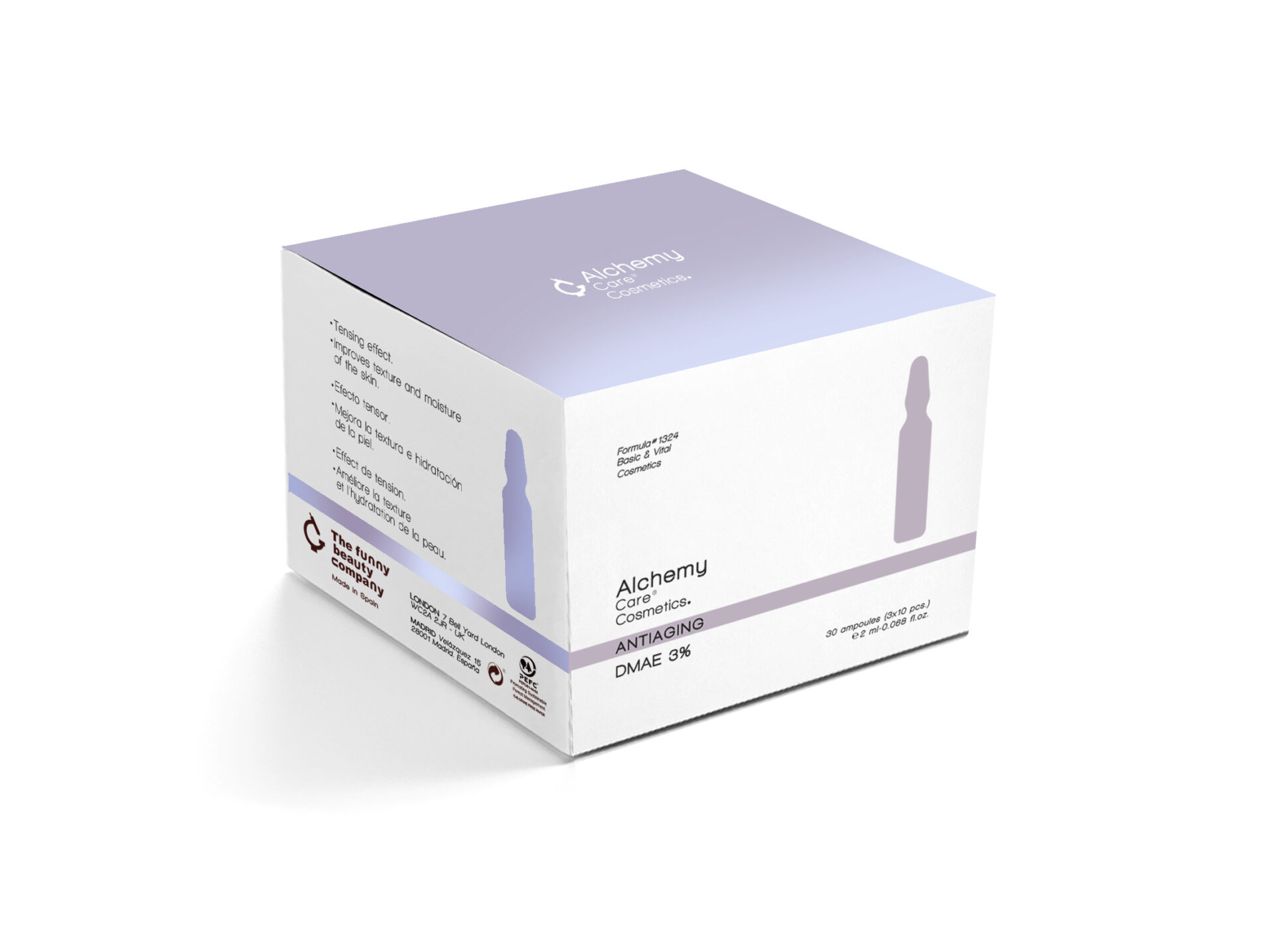 Ampollas DMAE 3% — Alchemy Care Cosmetics | أمبولات لشد البشرة وتحسين ملمسها