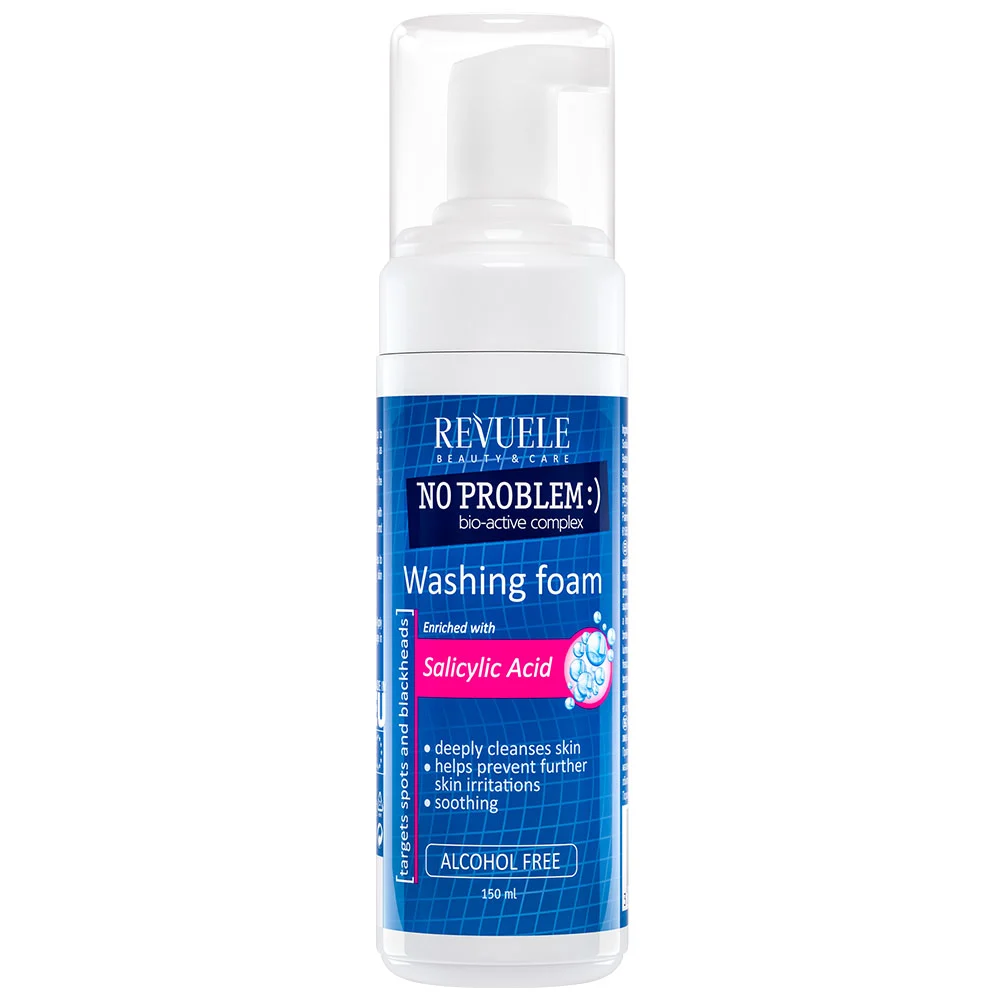 Washing Foam Salicylic Acid — Revuele | رغوة غسول الوجه بحمض الساليسيليك لتنقية المسام، تقشير البشرة ومكافحة البثور