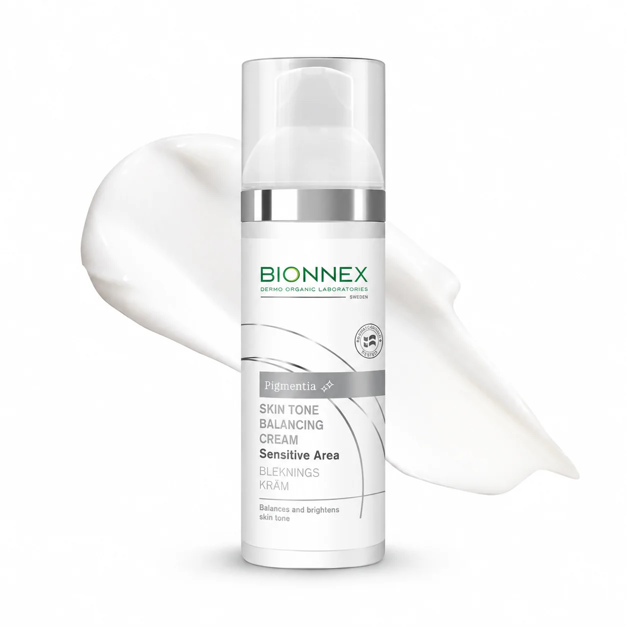 Bionnex Pigmentia Skin Tone Balancing Cream Sensitive Area — Bionnex | كريم تفتيح مخصص للمناطق الحساسة