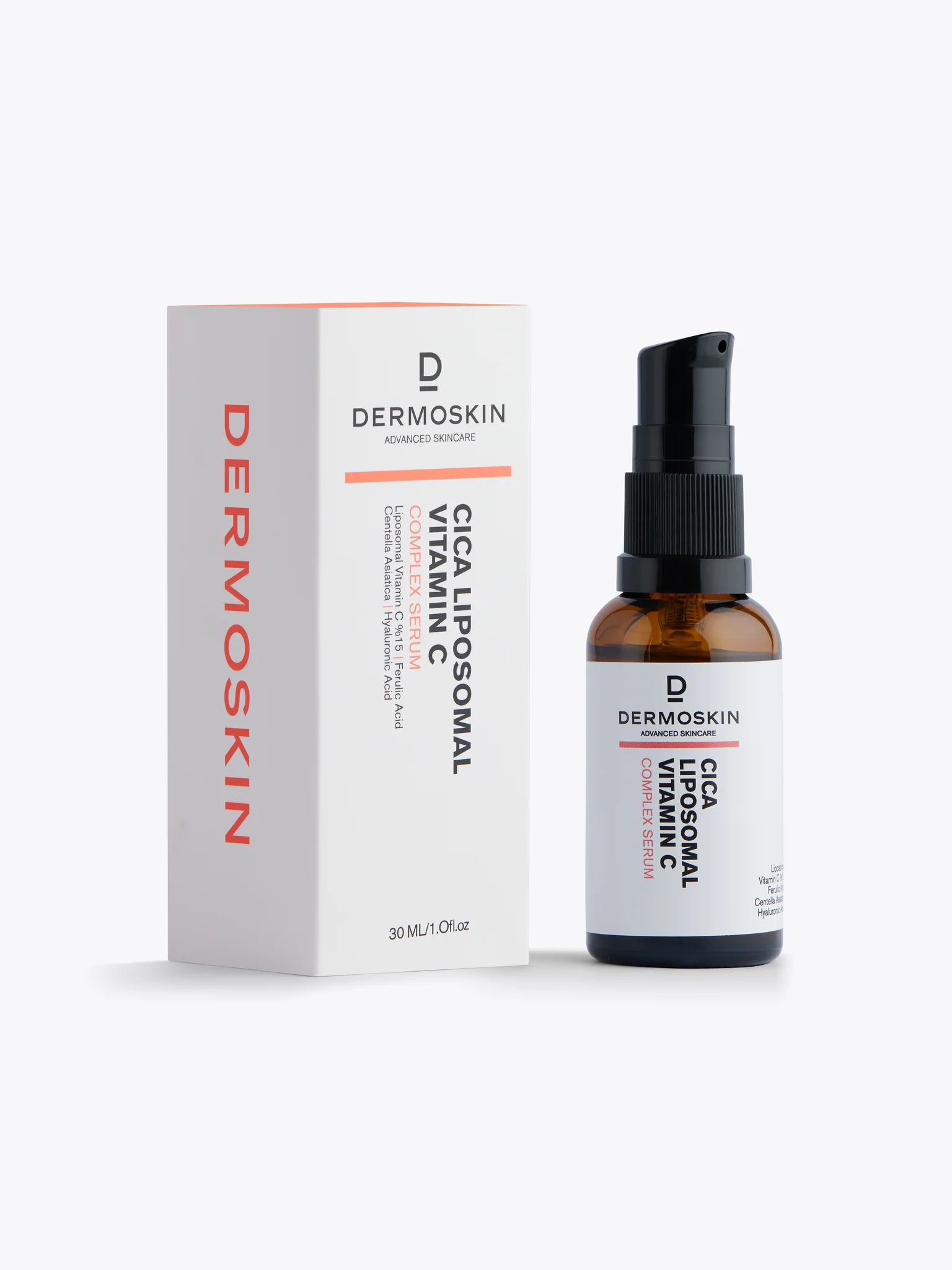 Cica Liposomal Vitamin C Serum — Dermo Skin | سيروم فيتامين سي ليبوزومي مع سيكا للنضارة