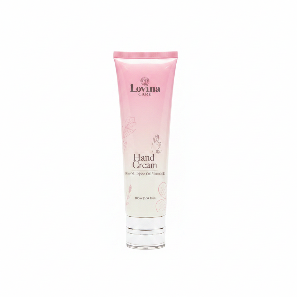 Hand Cream — Lovina | كريم مرطب ومنعم لليدين بتركيبة مركزة