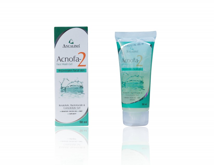 ACNOFA 2 FACE WASH — ANCALIMA | غسول للوجه للبشرة المعرضة لحب الشباب