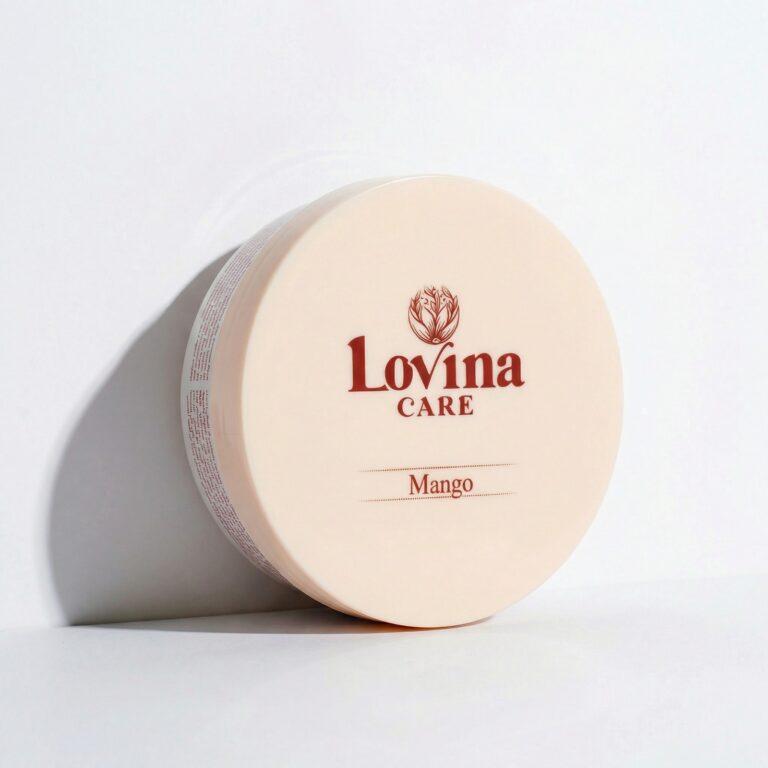Body Butter - Mango — Lovina | زبدة للجسم برائحة المانجو الاستوائية لتغذية وترطيب البشرة