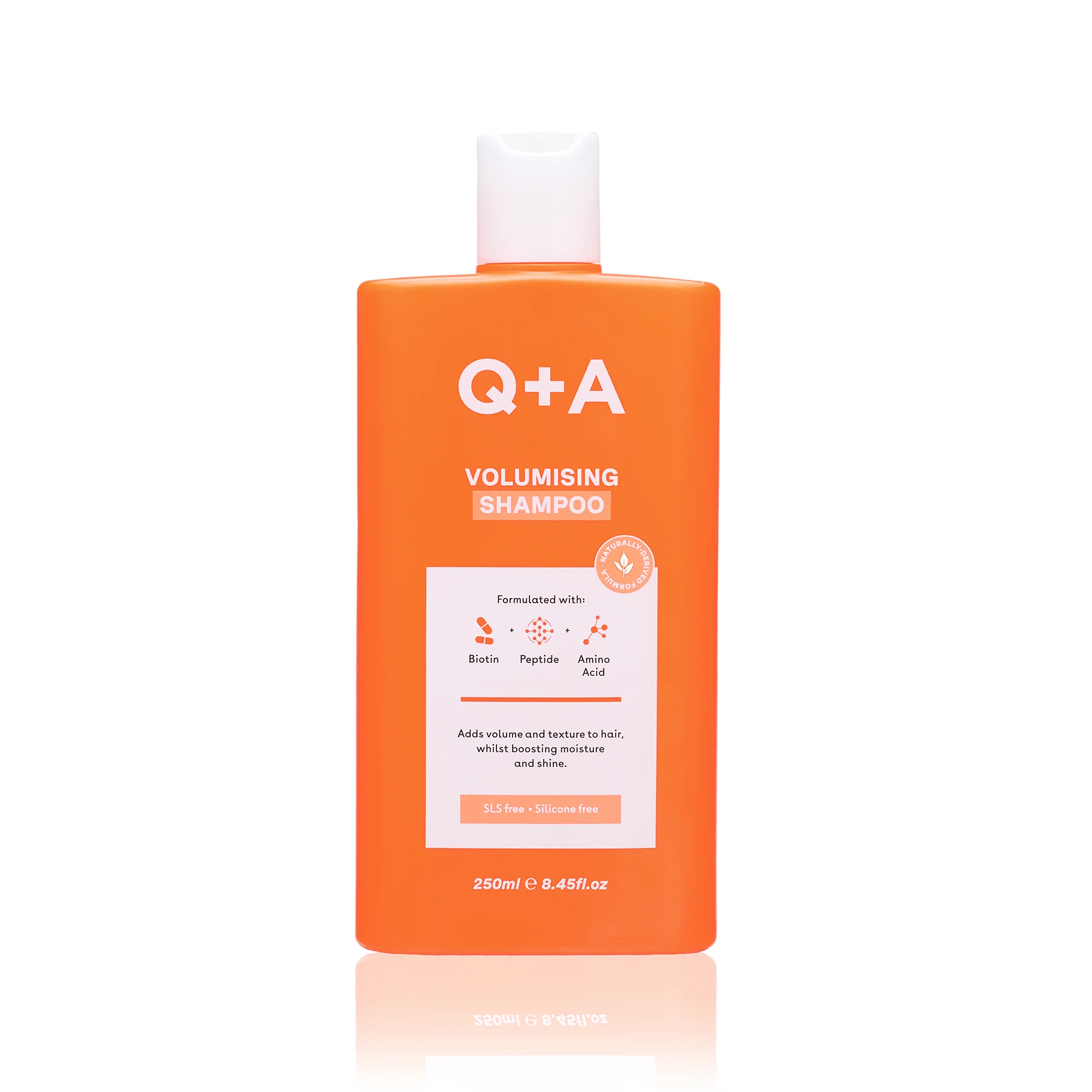Volumising Shampoo — Q+A | شامبو التكثيف وزيادة حجم الشعر لتنظيف الفروة، رفع الجذور وإعطاء الكثافة
