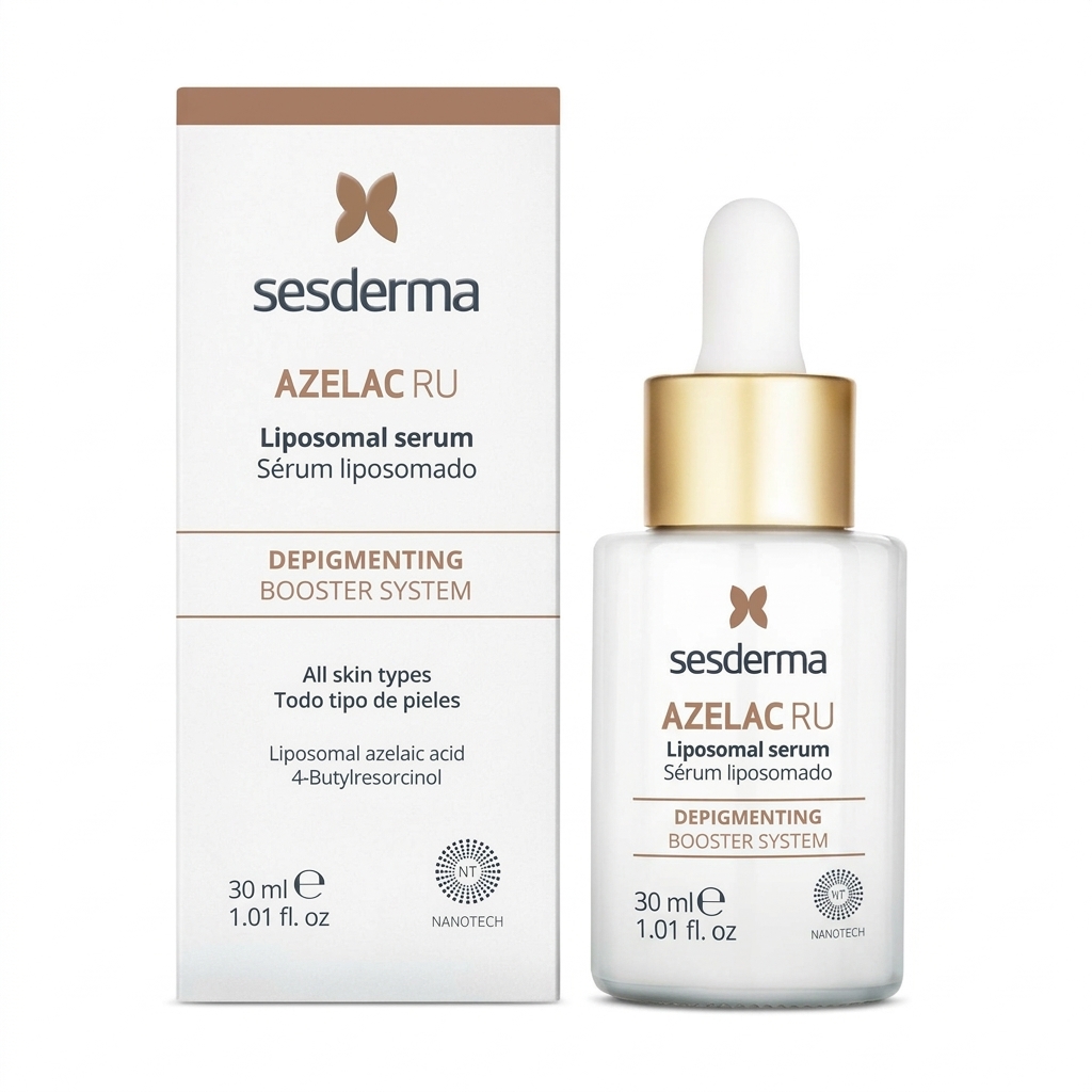 Azelac RU Liposomal Serum Depigmenting Booster System — Sesderma | سيروم أزِيلاك آرو ليبوسومال المعزز المكثف لتفتيح التصبغات، علاج الكلف والبقع الداكنة