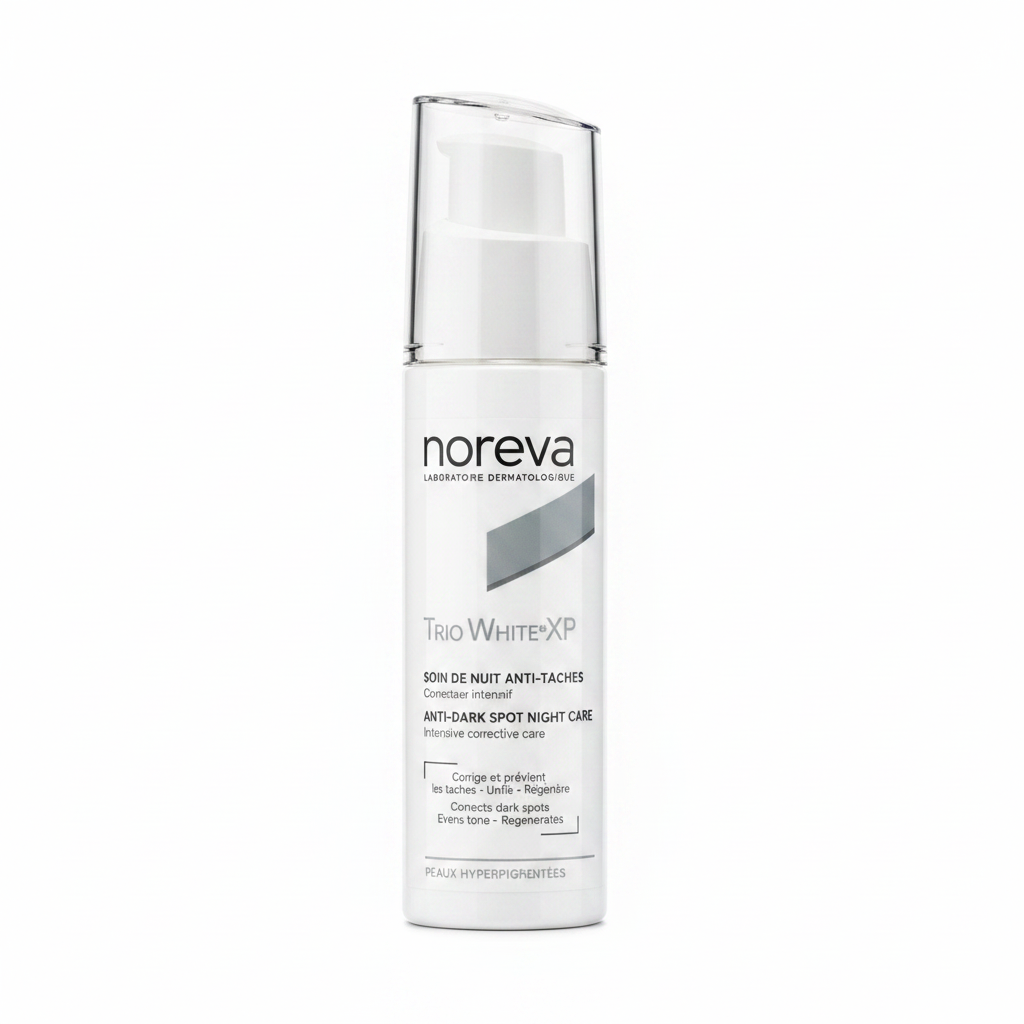 Trio White XP Anti-Dark Spot Night Care — Noreva | كريم ليلي يعمل على تفتيح التصبغات و البقع الداكنة أثناء النوم