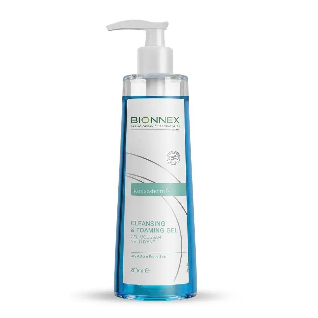 Bionnex Rensaderm Cleansing & Foaming Gel — Bionnex | غسول جل رغوي للبشرة المختلطة