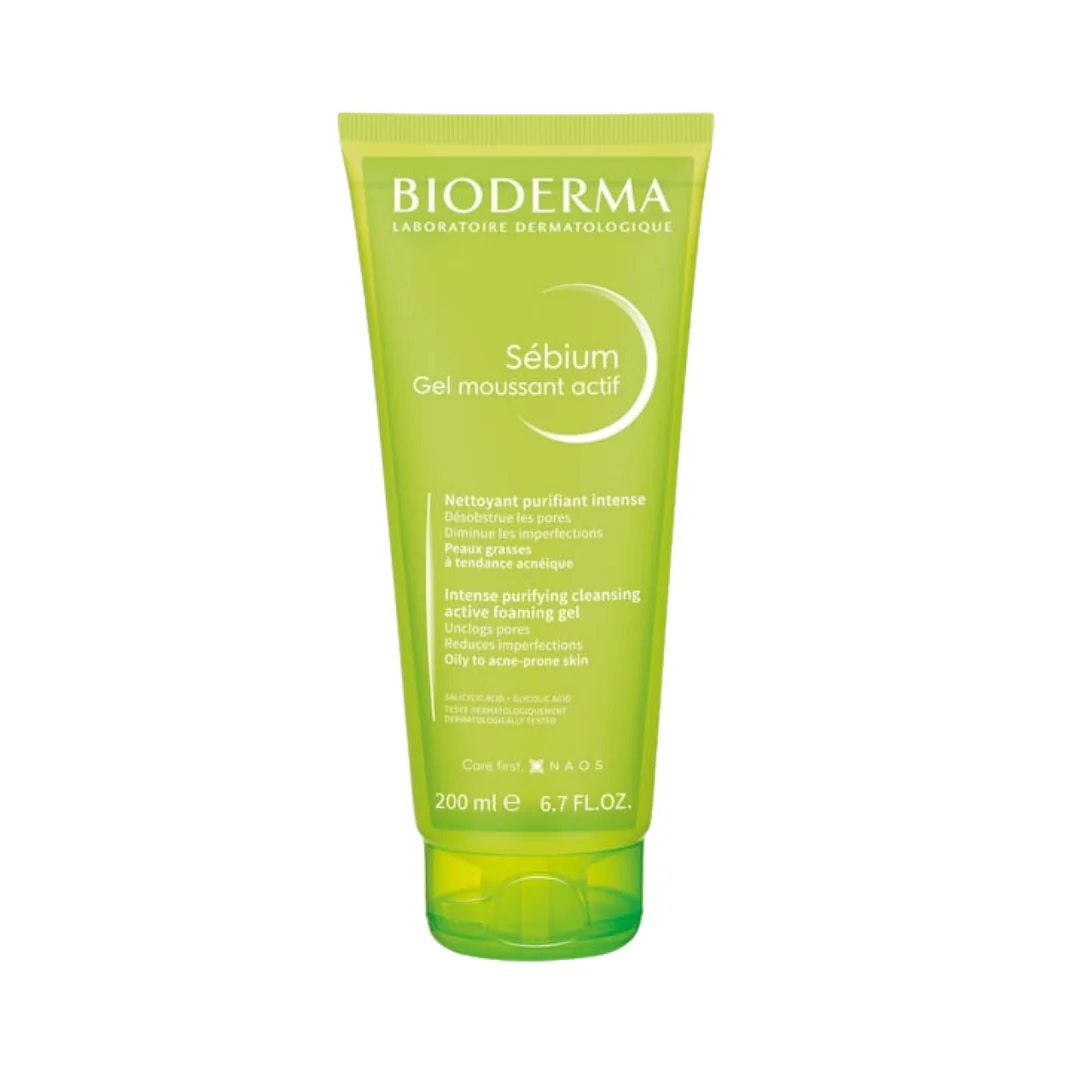 Bioderma Sébium Gel Moussant actif — Bioderma | جل منظف نشط للبشرة الدهنية المعرضة لحب الشباب
