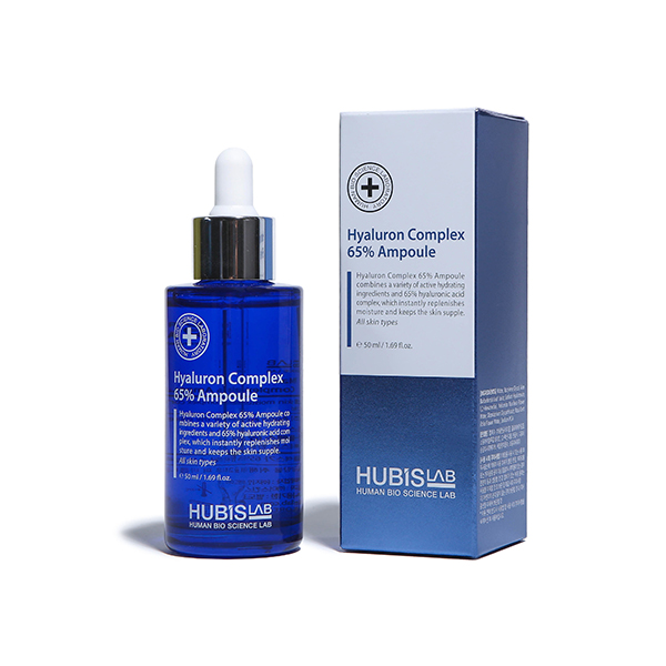 Hyaluron Complex 65% Ampoule — HubisLab | أمبولات بتركيز عالٍ من الهيالورونيك لترطيب عميق