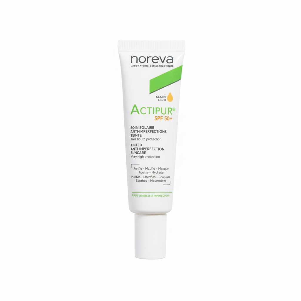 Actipur Tinted Anti-Imperfection Suncare SPF 50+ — Noreva | واقي الشمس الملون المضاد للشوائب والحبوب SPF 50+