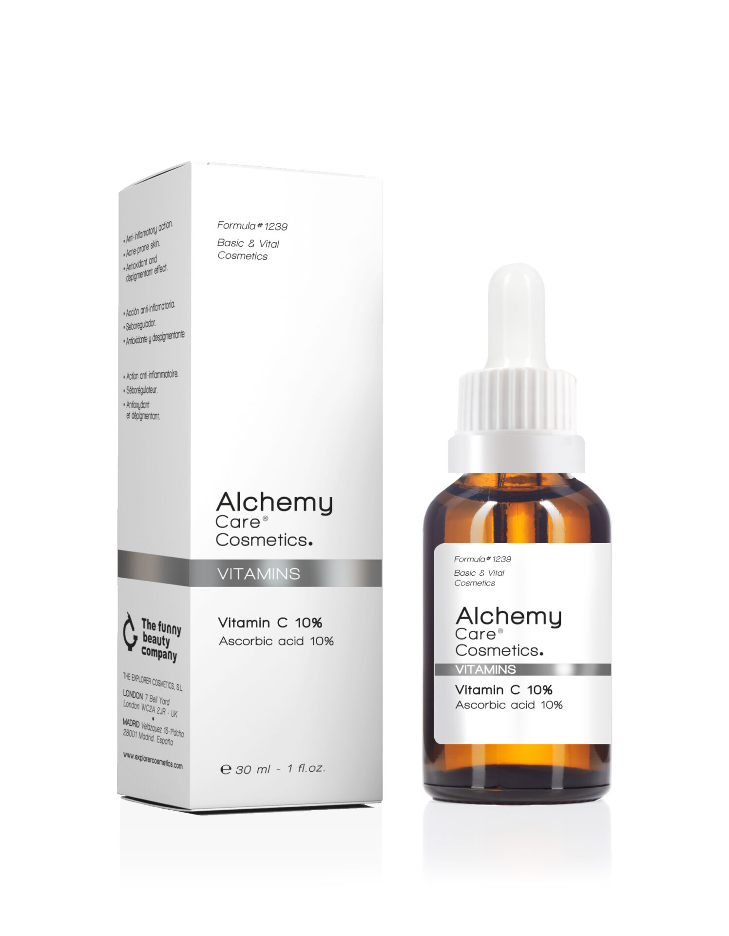 Vitamin C 10% — Alchemy Care Cosmetics | سيروم فيتامين سي بتركيز عالٍ للنضارة