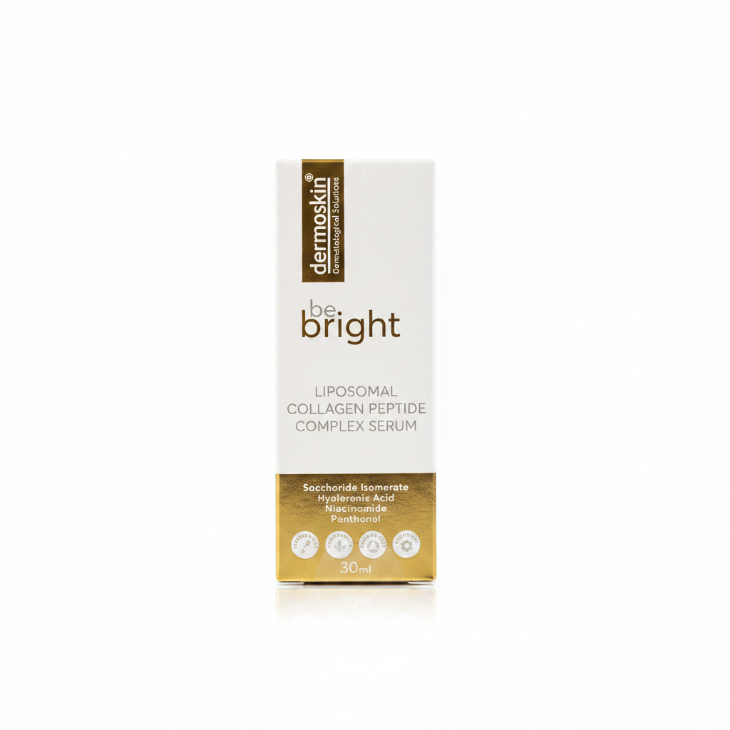 Be Bright Liposomal Collagen Peptide Serum — Dermo Skin | سيروم مركب كولاجين وبيبتايدات لتحفيز الكولاجين وتحسين ملمس البشرة